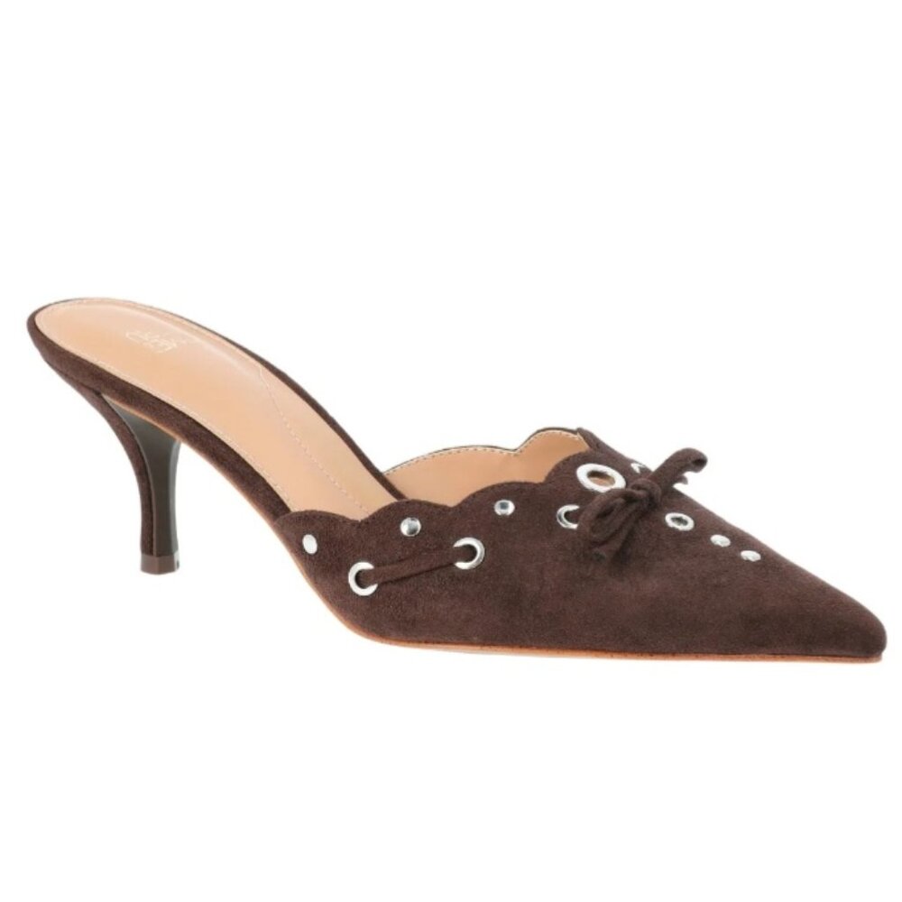 Time and Tru Dark Brown Women's Heels